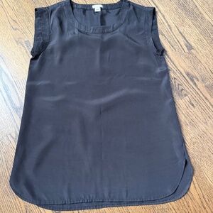 J Crew Factory Black Top